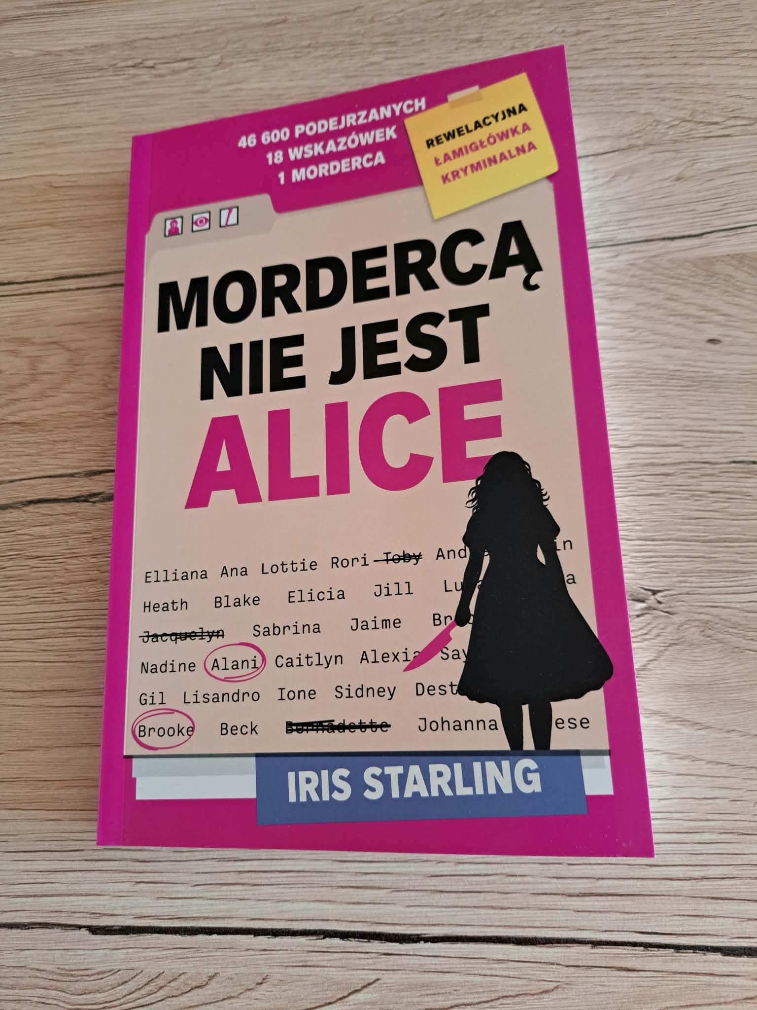 Zamknijcie drzwi, wyłączcie telefony. "Mordercą nie jest Alice" to absolutny pożeracz czasu!
